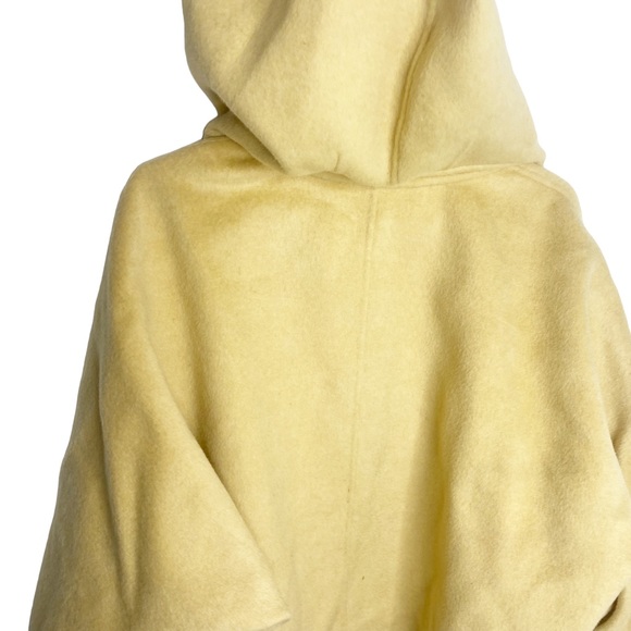 ASM ANNA Wool Coat mustard hooded Excellent condition - Picture 4 of 5
